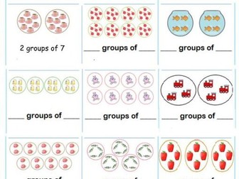 Equal Groups Activity Pack | Introduction to Multiplication