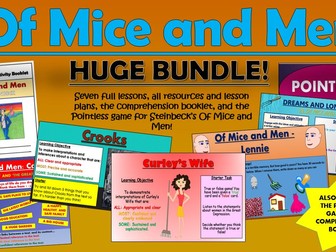 Of Mice and Men Huge Bundle!