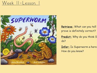 Y2 Whole Class Reading/Vipers- Superworm