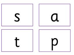 phonics flash cards teaching resources