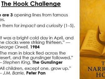 Lesson on Narrative Writing