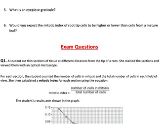 AQA Cell Structure Independent Study Booklet Bundle (Topic 2)