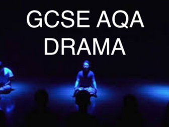 GCSE AQA Drama Options/parents evening film