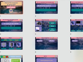 Parts of a Computer and Typing Activity | Beginner Computer Skills | KS1–KS2 / SEN
