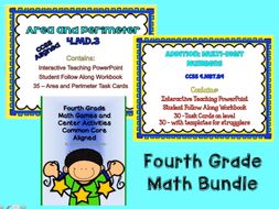 Fourth Grade Math Bundle