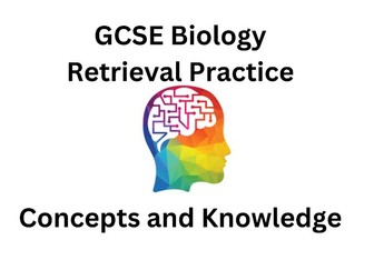 GCSE Biology Retrieval Practice : Cell Structure