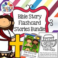 Bible Stories, Flashcard Stories Bundle | Teaching Resources