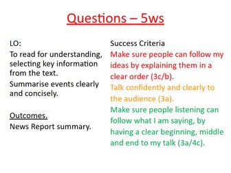 Boy - Scheme of Work - Roald Dahl