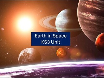 KS3 - Earth in Space Unit - Lesson 1