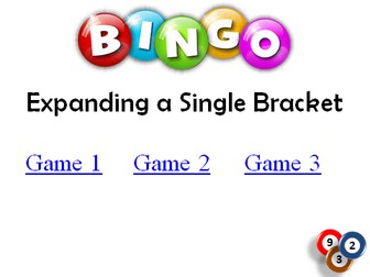 BINGO: Expanding a Single Bracket