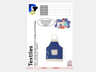 Design Dynamics : Stitch and Style Apron - Booklet and Lesson Plans (KS3)