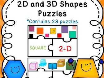 2D and 3D Shapes