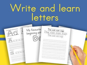 Write and learn letters