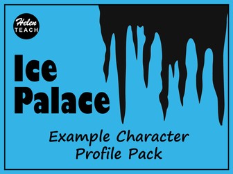 The Ice Palace Example Character Profile Text Pack