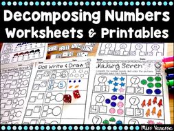 Composing And Decomposing Numbers 0-10 Worksheets | Teaching Resources