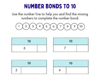Number Bonds to 10