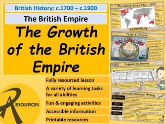 The British Empire - Reasons for Growth