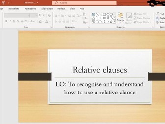 Relative Clauses PPT