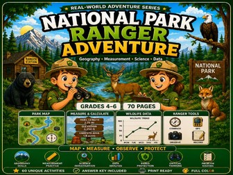 National Park Activities | Geography, Science  | Grades 4–6