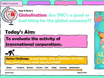 Globalisation - KS3