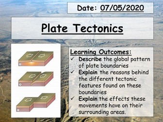 IGCSE Tectonics - Lesson 1