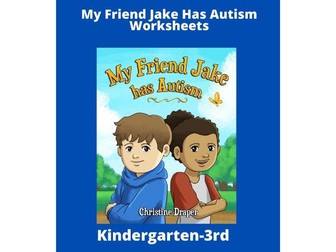 My Friend Jake has Autism Worksheet Pack (US edition)