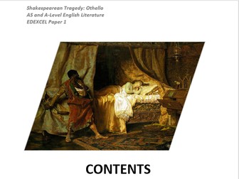 SHAKESPEARE TRAGEDY OTHELLO AS AND A LEVEL NOTES