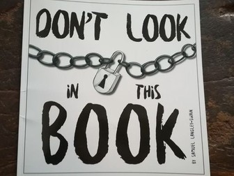 Don't Look In This Book Year 1 Writing Unit- Narrative