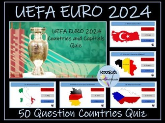 UEFA Euro 2024 - Countries and Capitals Quiz