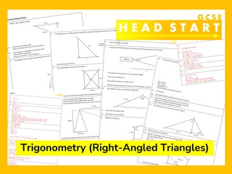Head Start GCSE - Trigonometry (Right-Angled Triangles)