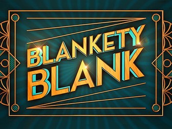 Blankety Blank games