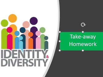 Yr 7 Homework Tasks - Identity &  Diversity