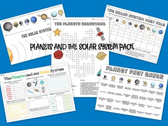 Space, Planets and Solar System Pack