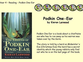 Podkin One-Ear VIPERS Comprehension PowerPoint