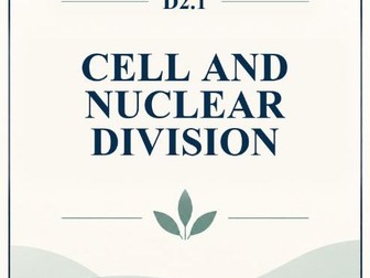 IB Biology HL D2.1 Cell And Nuclear Division MCQ Practice