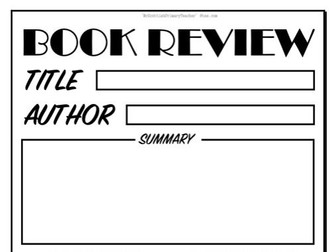 Class Library Book Review - Editable