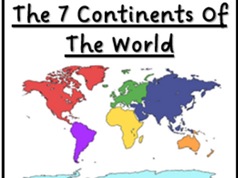 KS1 Continent Top Trumps
