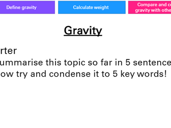 1.2.1 Gravity