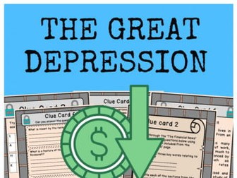 The Great Depression - Escape Room