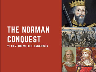 The Norman Conquest - Year 7 Knowledge Organiser