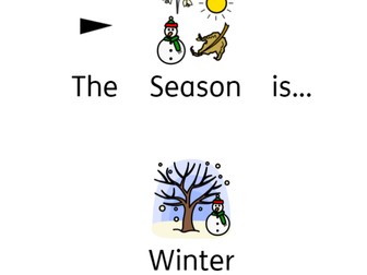 Winter Activity- Matching SEN learners