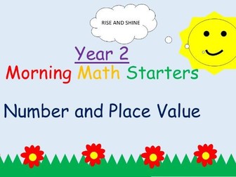 Year 2: Morning Starters - Place Value and Number