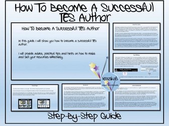 TES Authors: How to Become a Successful TES Author