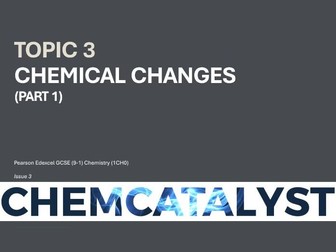 Edexcel GCSE - Topic 3 - Chemical Changes (Part 1) – Acids, Bases, pH, Neutralisation, Chemical Test