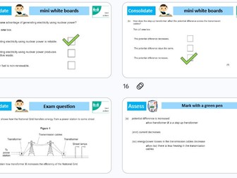 Mains supply and the grid revision GCSE AQA combined science physics