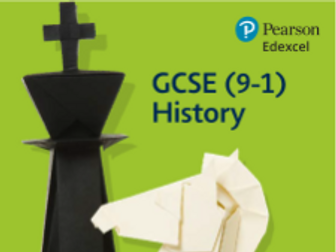 Edexcel History GCSE (9-1) Exam Response Feedback DIT Sheets