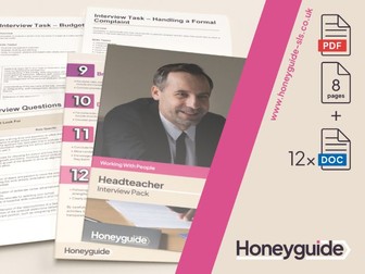 Headteacher Interview Recruitment Pack