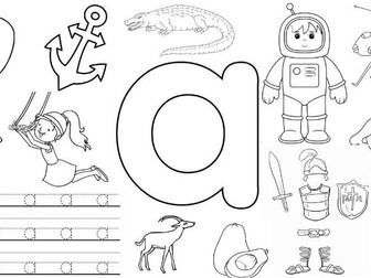 Letter sounds and writing practice