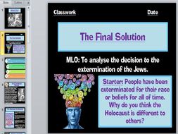 The Final Solution