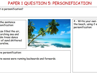 AQA English Language Question 5 Practice Booklet